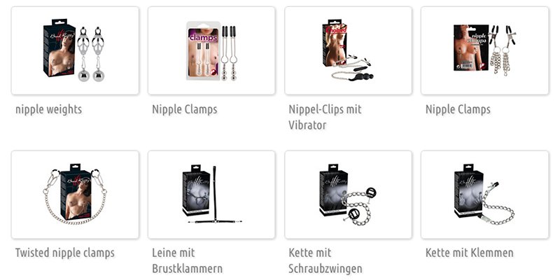 Nippelklemmen von You 2 Toys
