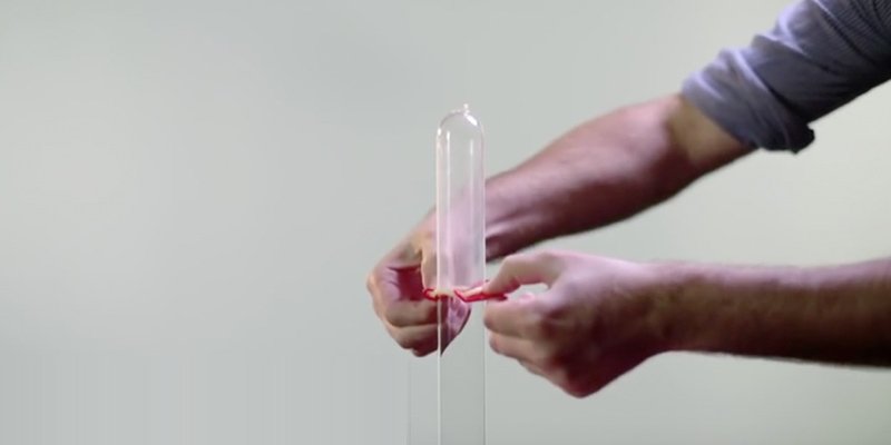 kein gefummel mit dem gummi